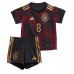 Tyskland Leon Goretzka #8 Replika Babykläder Borta matchkläder barn VM 2022 Korta ärmar (+ Korta byxor)